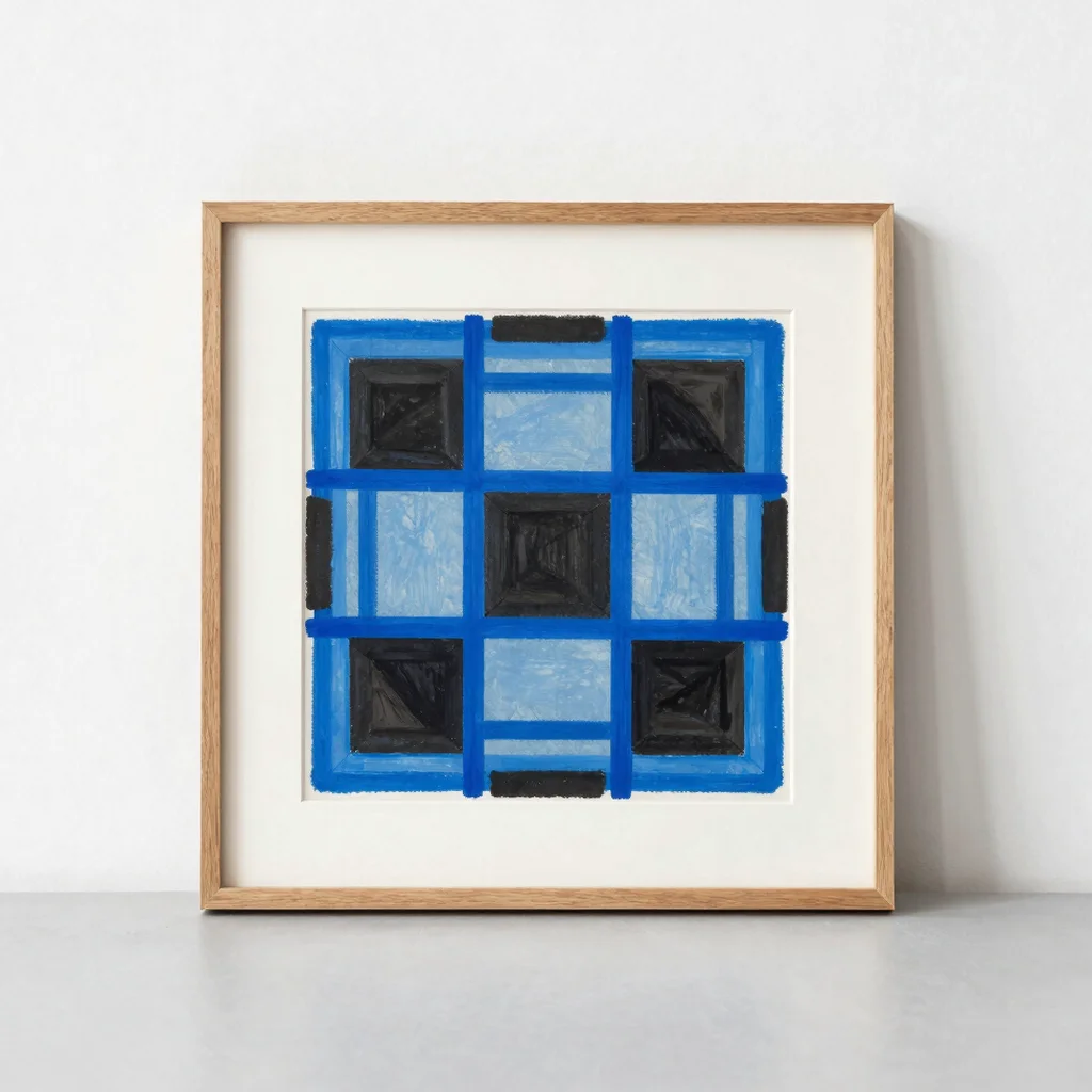 Cobalt Grid Study No. 4