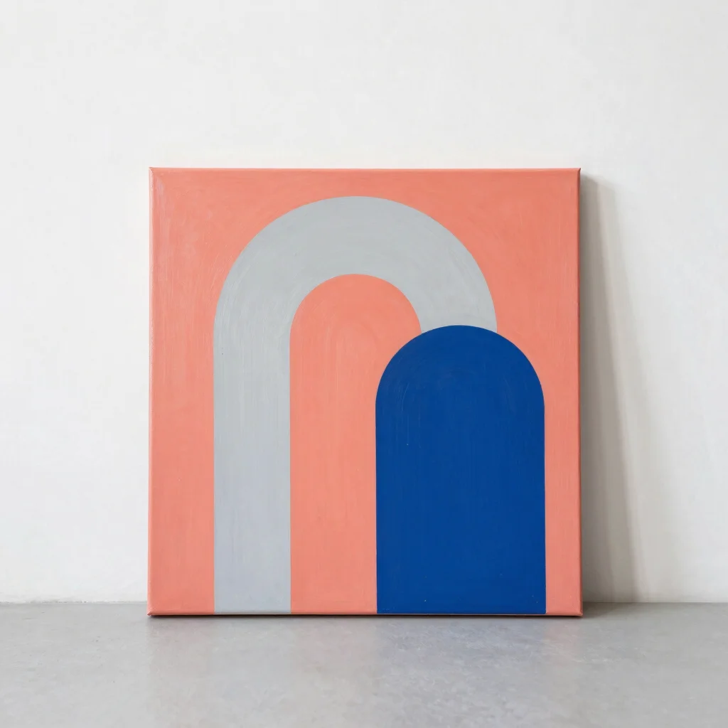 Sunkissed Arch Geometric Panel